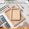 Unfinished Wood Canvas Kit: 1-1/2" Deep 6x8 9x12 Wooden Canvas Panel - 4 Pcs of Cradled Wood Art Boards for Pouring Art, Crafts, Painting